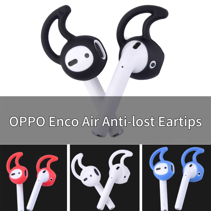 4pcs Anti-drop Silicone Ear Tips For Oppo Enco Air Tws