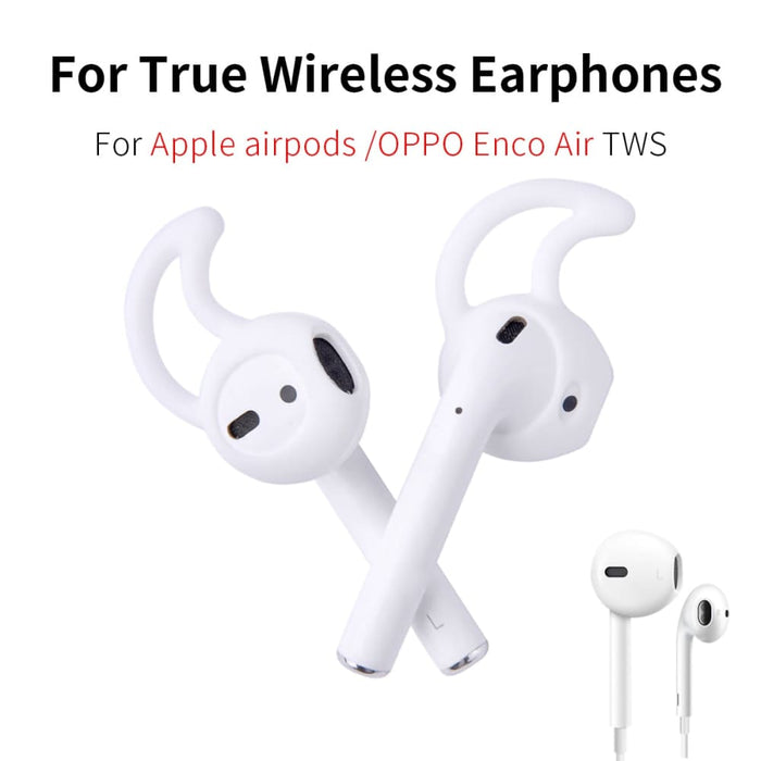 4pcs Anti-drop Silicone Ear Tips For Oppo Enco Air Tws