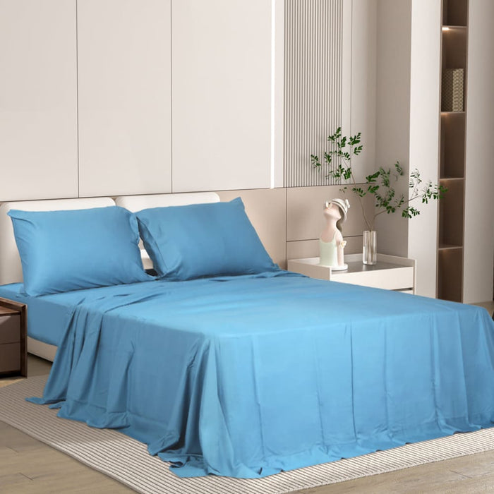 Goslash Picks 4pcs Double Size 100% Bamboo Bed Sheet Set