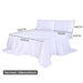 Goslash Picks 4pcs Double Size 100% Bamboo Bed Sheet Set