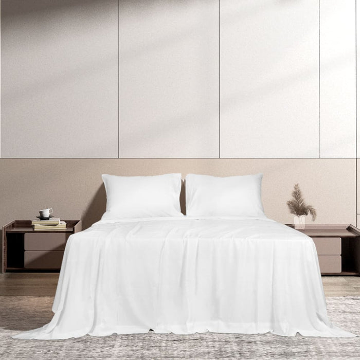 Goslash Picks 4pcs Double Size 100% Bamboo Bed Sheet Set