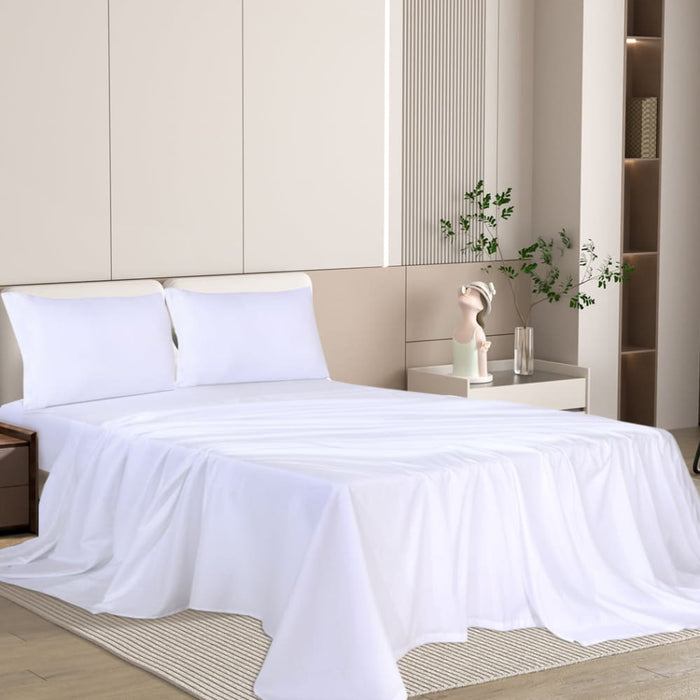 Goslash Picks 4pcs Double Size 100% Bamboo Bed Sheet Set