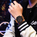 4pcs Set Fashion Mens Sports Bracelet Watches For Men