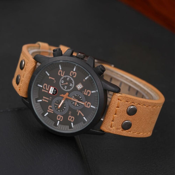 4pcs Set Fashion Mens Sports Bracelet Watches For Men