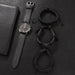 4pcs Set Fashion Mens Sports Watches Man Business Quartz