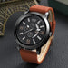 4pcs Set Fashion Mens Sports Watches Man Business Quartz