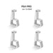 4pcs Horizontal Holder Heighten Bracket For Ps4 Game