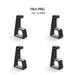 4pcs Horizontal Holder Heighten Bracket For Ps4 Game