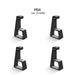 4pcs Horizontal Holder Heighten Bracket For Ps4 Game