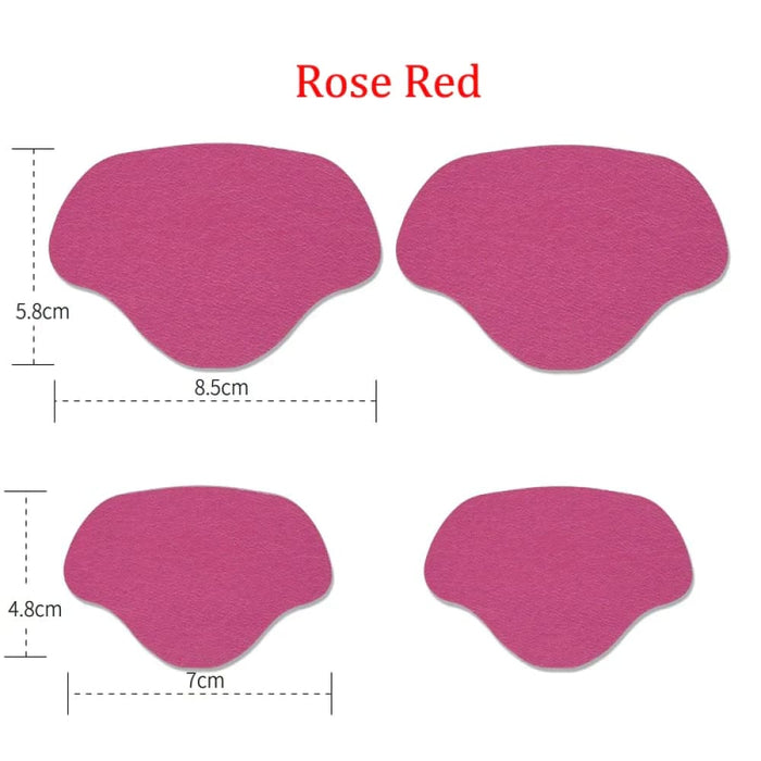 4pcs Insoles Patch Heel Protector Adjustable Size Antiwear