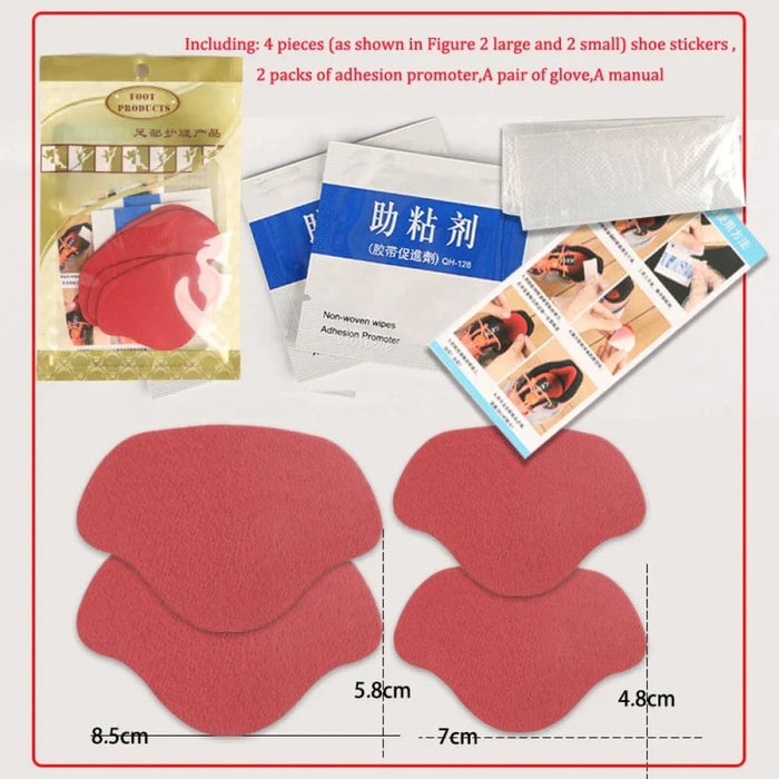 4pcs Insoles Patch Heel Protector Adjustable Size Antiwear