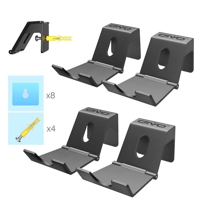 4pcs Universal Foldable Design Wall Mount Game Controller