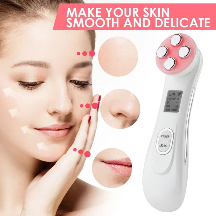 5 In 1 Ems Rf Facial Lifting Massager