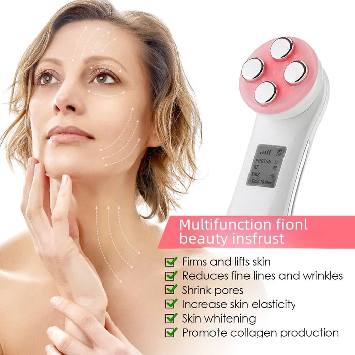 5 In 1 Ems Rf Facial Lifting Massager