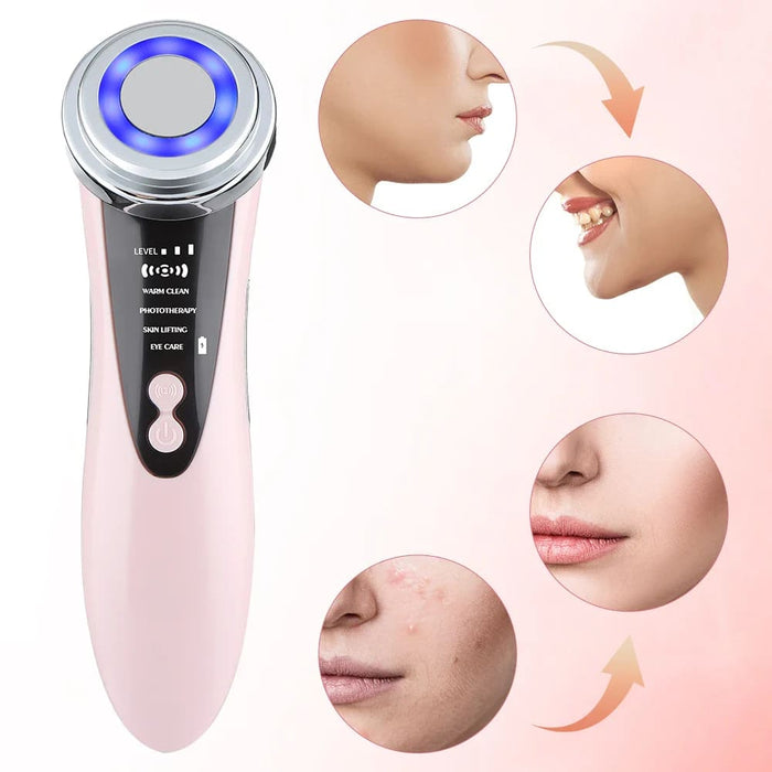 5 In 1 Face Massager For Skin Rejuvenation