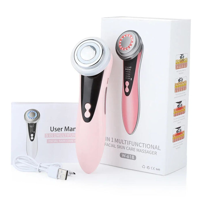 5 In 1 Face Massager For Skin Rejuvenation