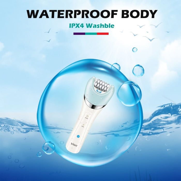 5 In-1 Women Electric Facial & Body Hair Removal Razor