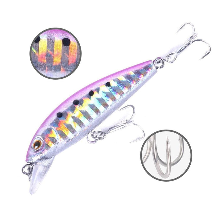 5.5cm 6.6g Sinking Bionic Lure For Long Casting