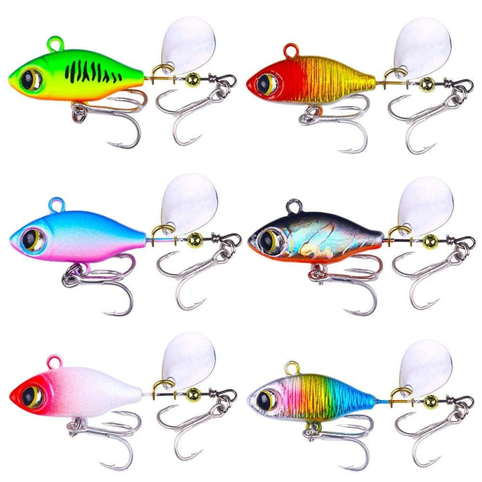 5.8cm 14g Submerged Vib Sequin Lures For Hengjia Fishing