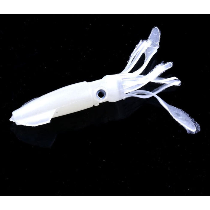 5 Colourful Squid Style Soft Fishing Lures 9cm Length