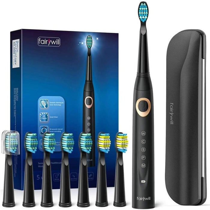 5 Modes Smart Timer Rechargeable Whitening Toothbrush