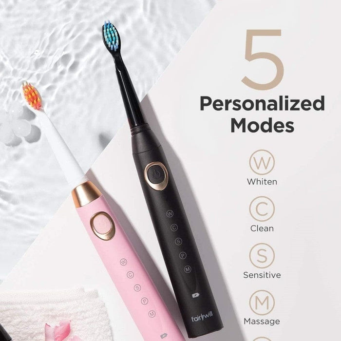 5 Modes Smart Timer Rechargeable Whitening Toothbrush