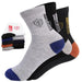 5 Pairs Mens Breathable Cotton Sports Socks Bamboo Fiber