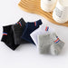 5 Pairs Of Thin Summer Blending Boat Socks Plain Colour