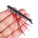 5 Piece 6.6cm Hengjia So175 Split Fork Soft Bait Salmon