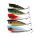 5 Piece 6cm/6g Hard Bait Fishing Lure Set For Saltwater