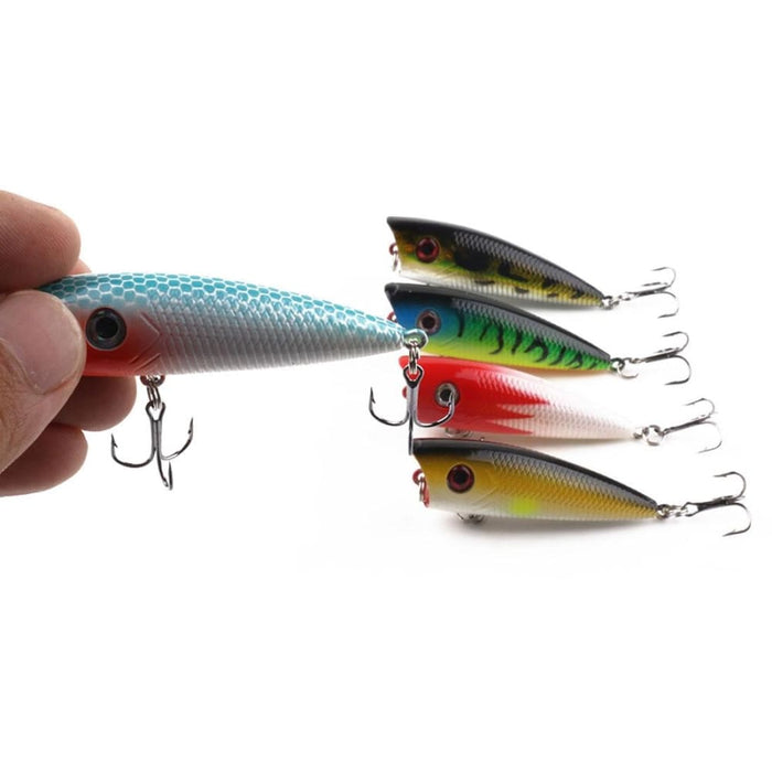 5 Piece 6cm/6g Hard Bait Fishing Lure Set For Saltwater