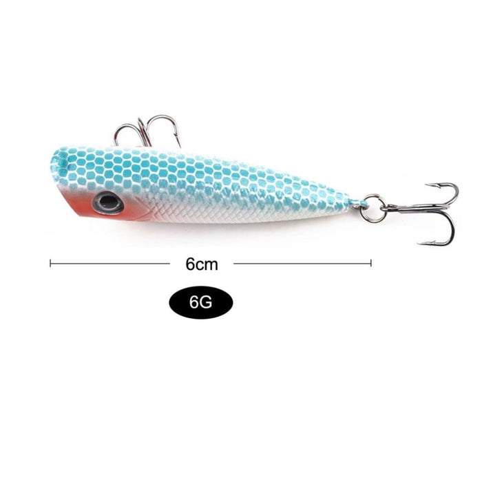 5 Piece 6cm/6g Hard Bait Fishing Lure Set For Saltwater