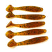 5 Piece 8cm/5g Soft Fishing Lure With Screw Tail