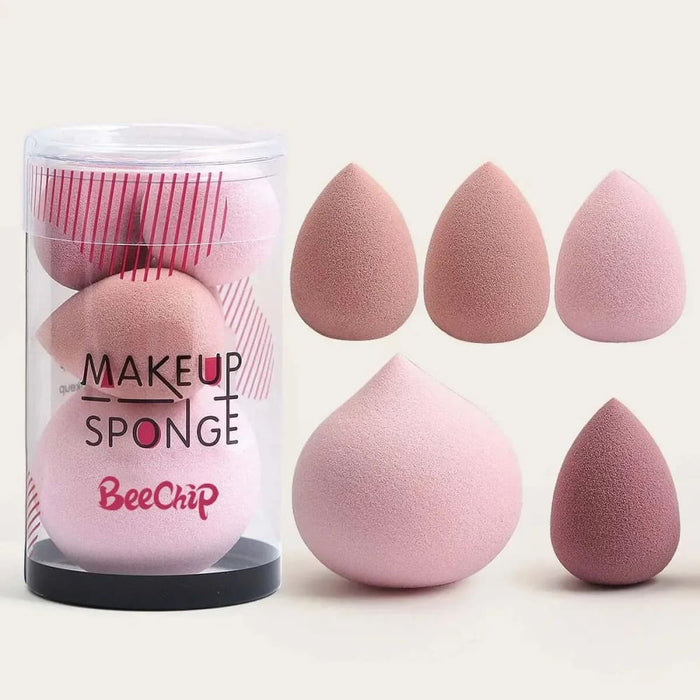 5 Piece Dual Use Makeup Puff Set