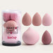5 Piece Dual Use Makeup Puff Set
