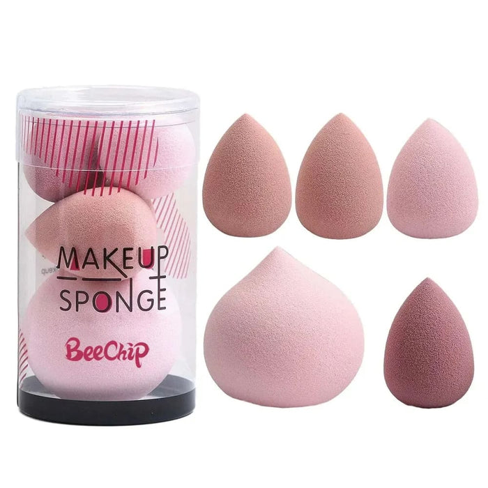 5 Piece Dual Use Makeup Puff Set
