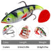 5 Piece Hengjia So071 t Tail Lead Fishing Lure Soft Bait