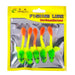 5 Piece Hengjia So176 Lua Toad Soft Bait Fishing Lures 7cm