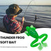 5 Piece Hengjia So193 Thunderfrog Soft Bait Fishing Lures