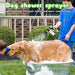 5 Pieces Pet Bathing Tool Set Include Hose Spray Nozzle