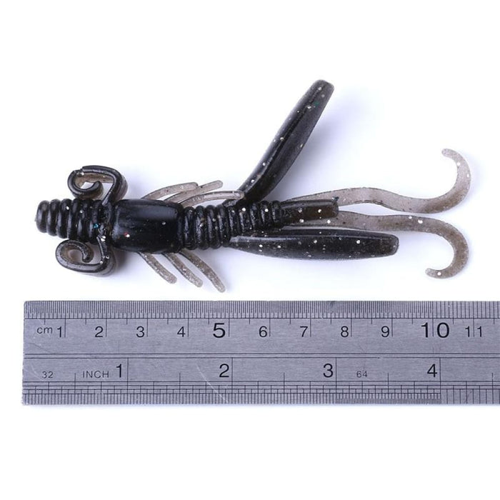 5 Shrimp Shaped Soft Fishing Bait 9cm/12g