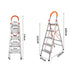 5 Step Ladder Multi-purpose Folding Aluminium Lightweight