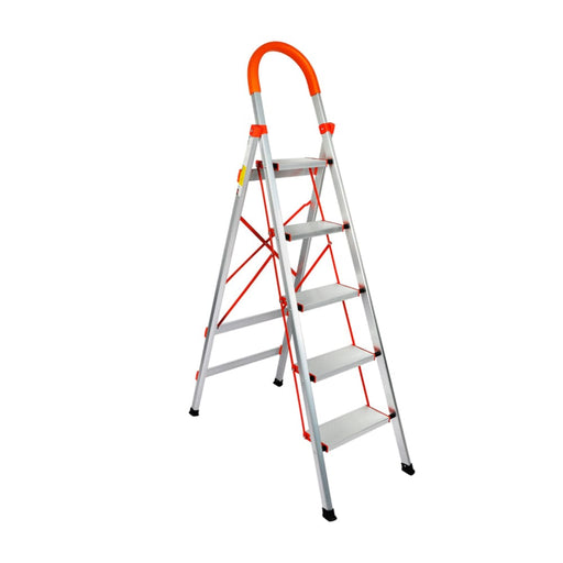 5 Step Ladder Multi-purpose Folding Aluminium Lightweight