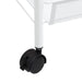 5-tier Kitchen Trolley White 46x26x105 Cm Iron Ttltxk