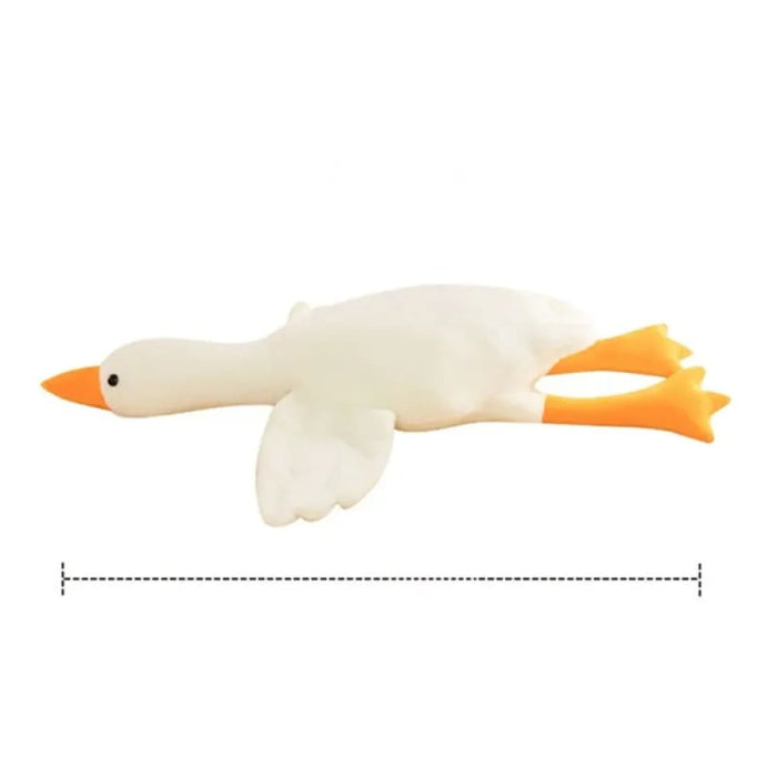 50 130cm Hot Goose Plush Stuffed Duck Sleeping Pillow Soft