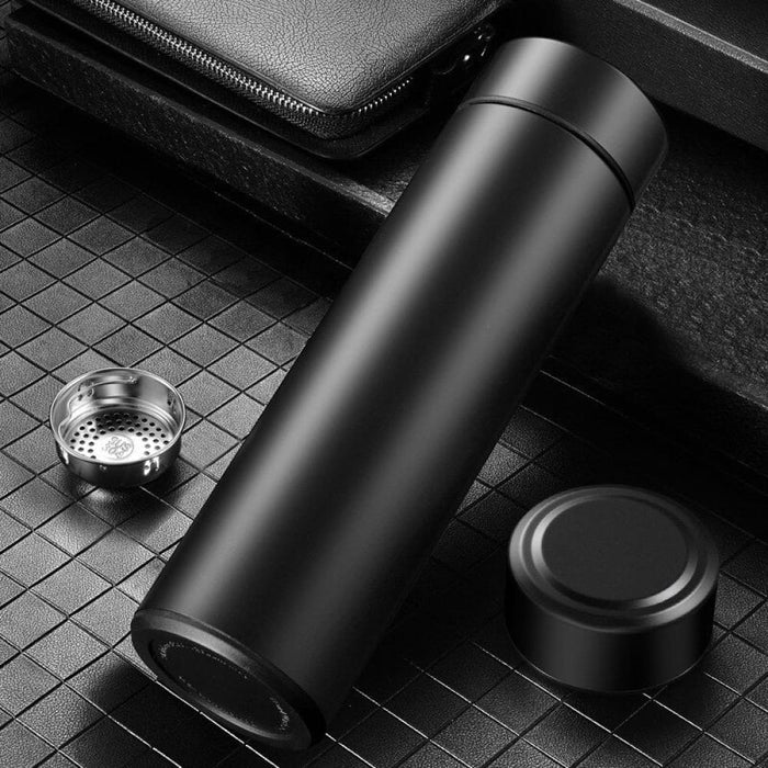 500ml Stainless Steel Creative Smart Thermos Bottle