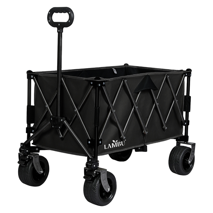 Goslash Picks Folding Wagon Cart Black