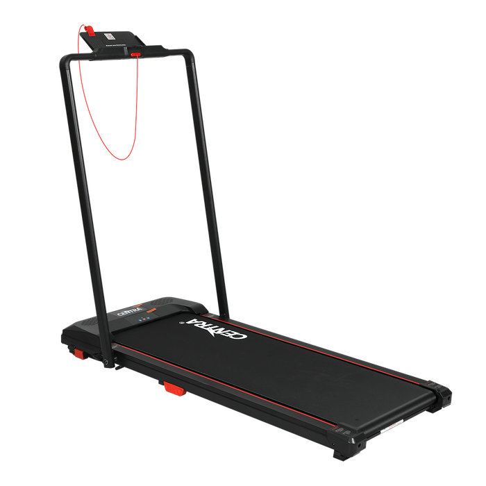 Walking Treadmill - Black Red 113Cm X 57.5Cm X 101.5Cm