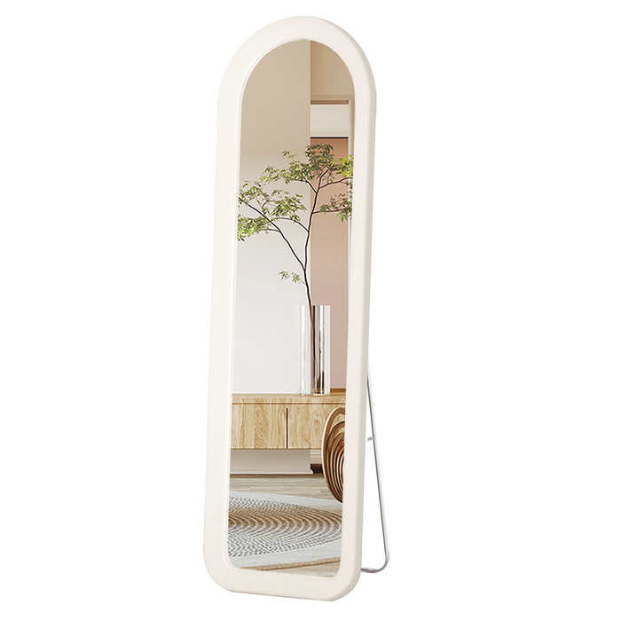 Flannel Arch Framed Full Length Mirror