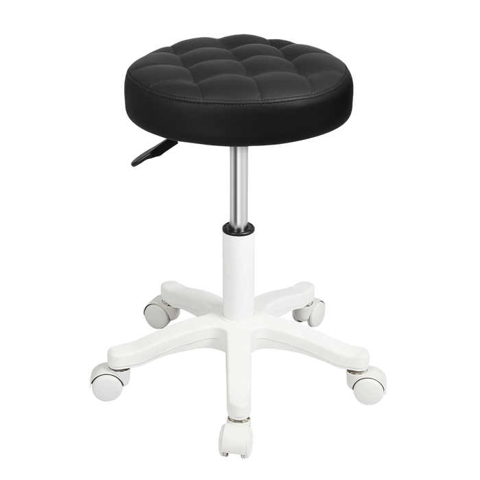 Goslash Picks Rolling Bar Stool - Black